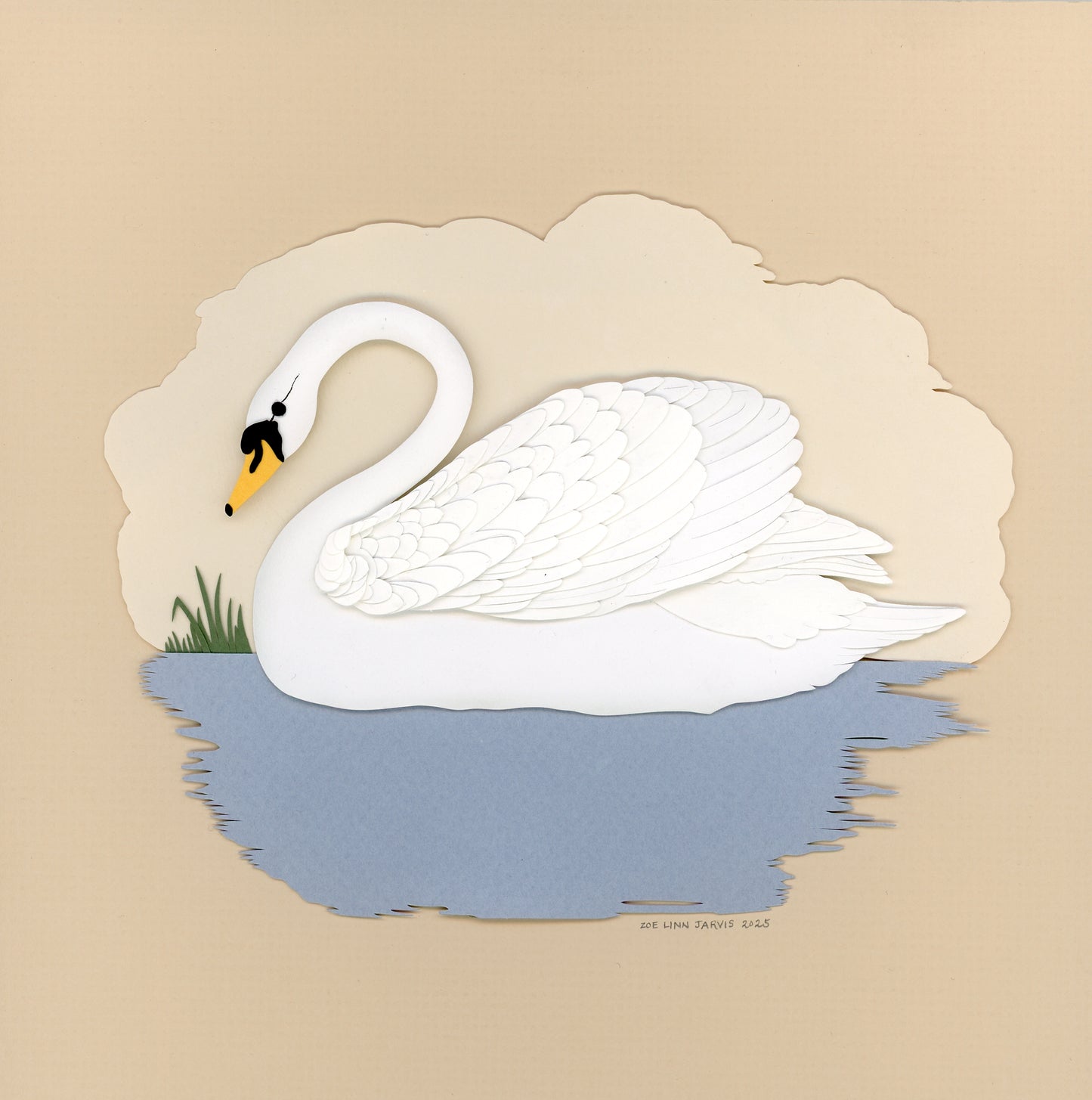Swan Lullaby Print