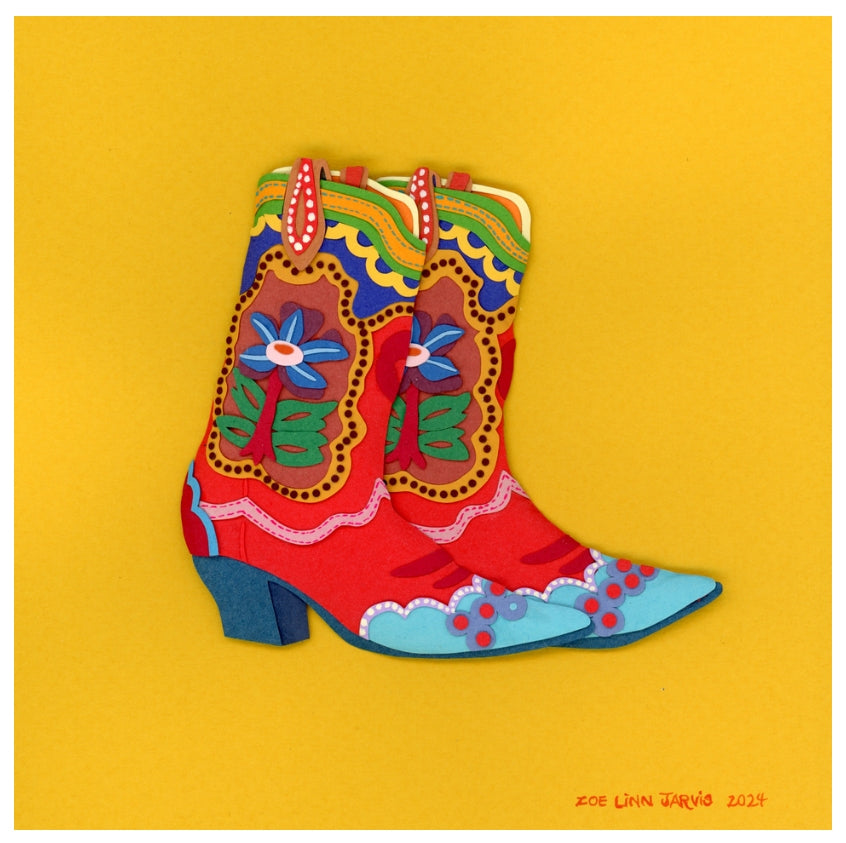 Two Boots Print