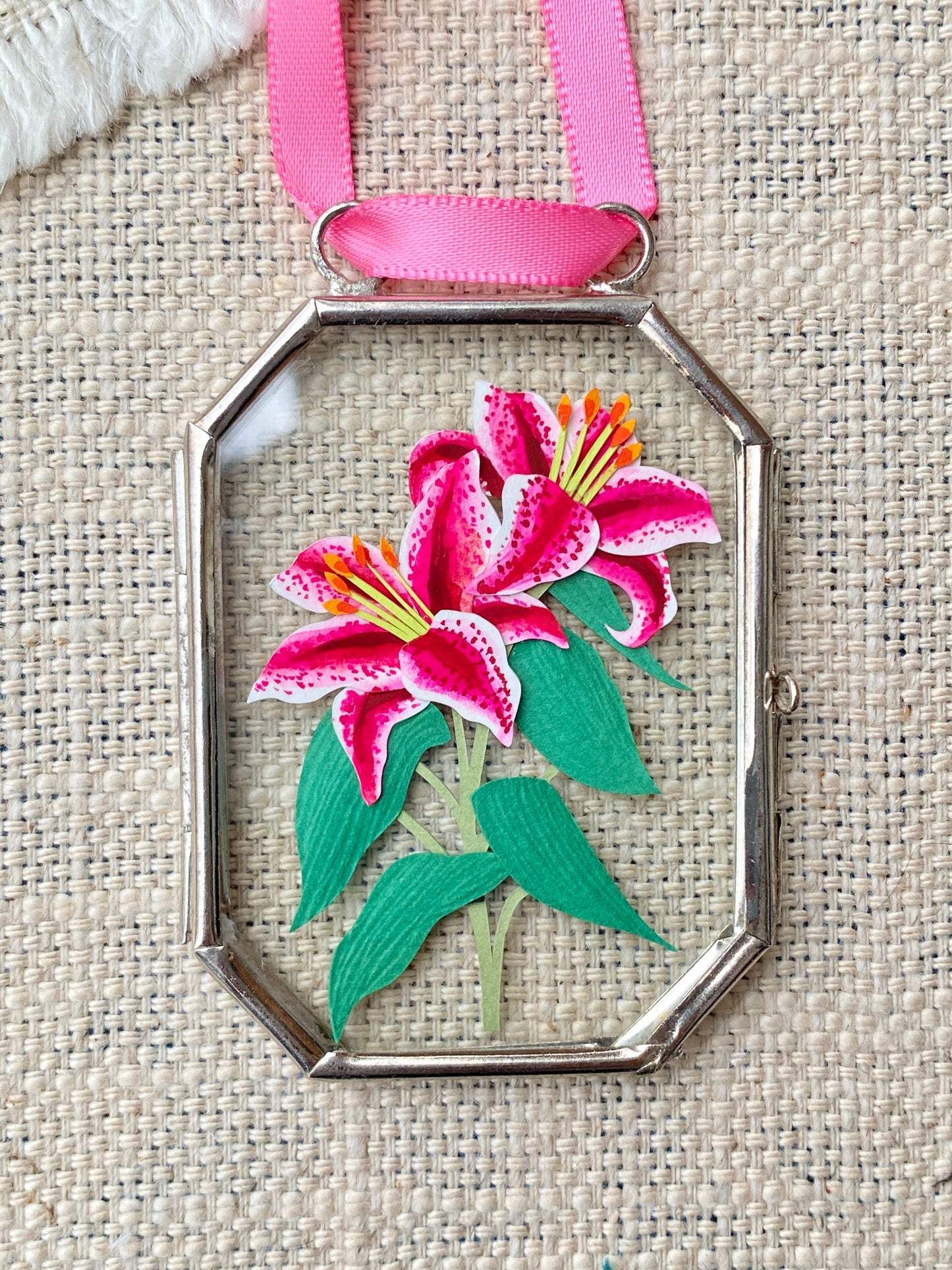 Stargazer Lilies Ornament