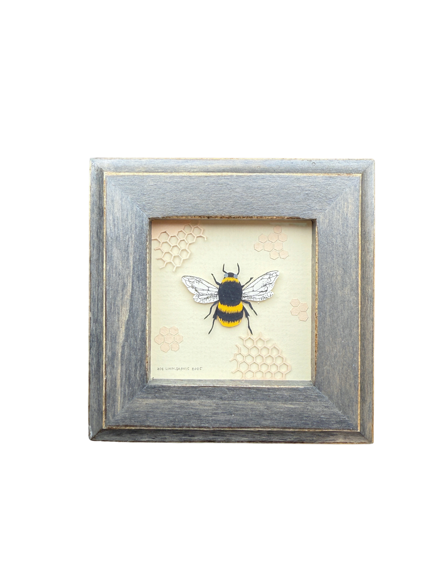 Bee with Honeycomb