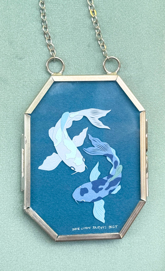 Koi Swimming