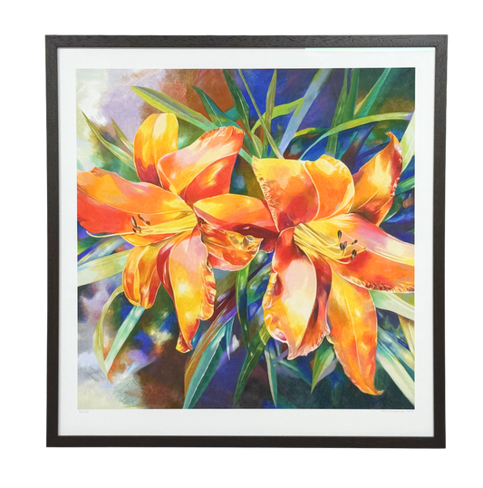 Lilies - Framed