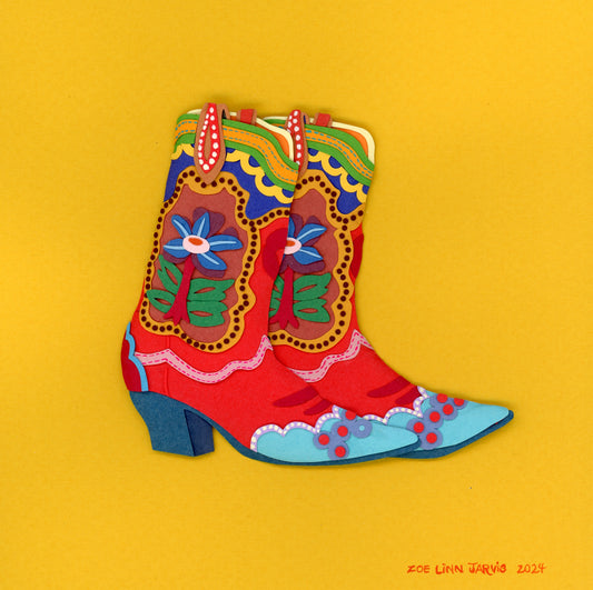 Two Boots Print
