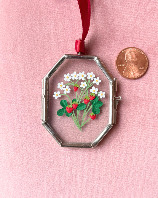 Strawberry Ornament