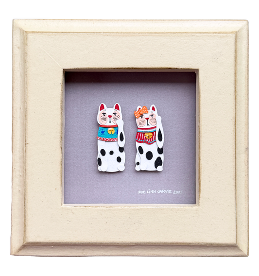 Maneki Neko Siblings - Small