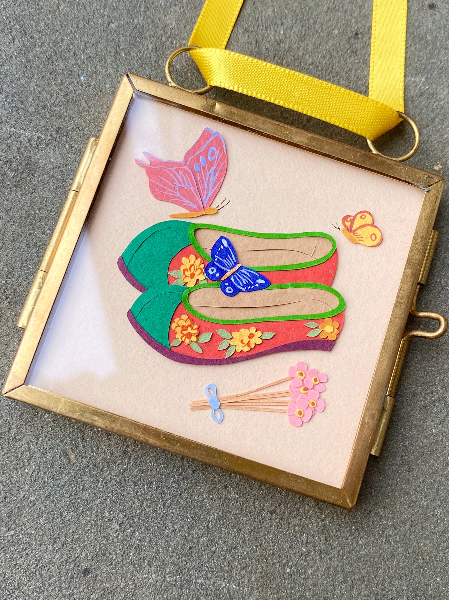 Korean Slippers Ornament
