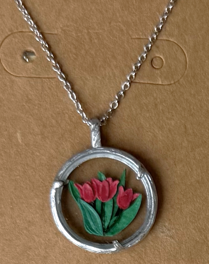 Floral Necklaces - Round